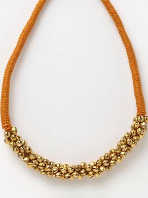 Yellow pearl necklaces 1