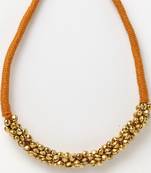 Yellow pearl necklaces