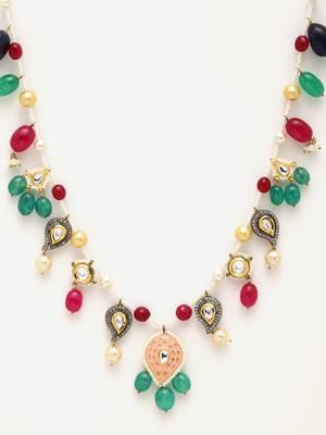 Green emerald   necklaces 2