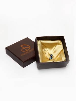 Blue pearl earrings 4