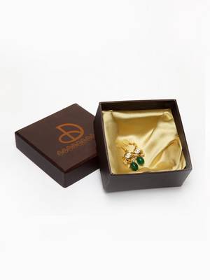 Green emerald   earrings 4