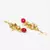 Red pearl earrings