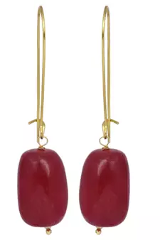 Multicolor amber combo-earrings