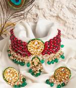 Multicolor ruby   jewellery-combo