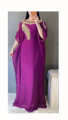 Magenta Casual Kaftan for Women 1