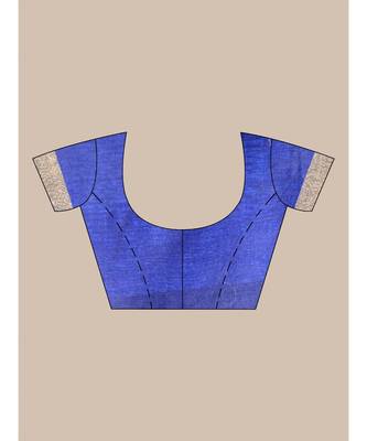 Hand Woven Matka Silk Designer Saree Without Blouse 6