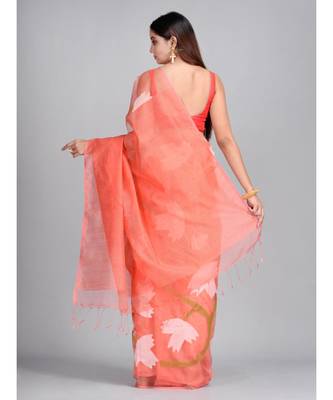 Hand Woven Matka Silk  Designer Saree 4