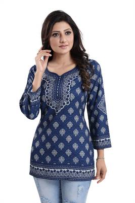 Bright as Summer Cool Printed Short Kurti 4