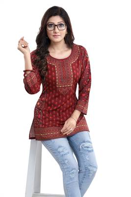 Style Galore Summer Cool Printed Short Kurti 1