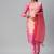 Kimisha Pink Jacquard Banarasi Unstiched  Salwar Suit Material