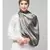Steel Grey Silky Satin Royal Touch Silky Shiny Solid Hijab