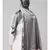 Steel Grey Silky Satin Royal Touch Silky Shiny Solid Hijab