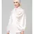 Pastel Pink Silky Satin Royal Touch Silky Shiny Solid Hijab