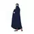 Navy Blue 100% Viscose Knits-Jersey Extra Nose Piece Head To Toe Free Size hijab