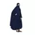 Navy Blue 100% Viscose Knits-Jersey Extra Nose Piece Head To Toe Free Size hijab