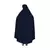 Navy Blue 100% Viscose Knits-Jersey Extra Nose Piece Head To Toe Free Size hijab
