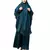 Teal Premium Shine Nida  Two pc Khimer & Skirt Ready to wear Instant Hijab cum Naqab Set