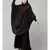 Black Premium Shine Nida  Two pc Khimer & Skirt Ready to wear Instant Hijab cum Naqab Set