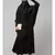 Black Premium Shine Nida  Two pc Khimer & Skirt Ready to wear Instant Hijab cum Naqab Set