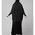 Black Premium Shine Nida  Two pc Khimer & Skirt Ready to wear Instant Hijab cum Naqab Set