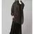 Olive Green Premium Shine Nida  Two pc Khimer & Skirt Ready to wear Instant Hijab cum Naqab Set