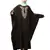 Olive Green Matt Nida Neck and Sleeve Embroidery with Cuff free Size  Kaftan