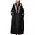Black Premium Shine Nida front open Thread Embroidery at Front and Sleeve Dubai Nida Kaftan