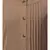 Khaki/Beige Matt Nida Pleats at front and sleeve Front open Casual Abaya