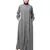 Navy Matt Nida Front open Hidden Placket Daily wear casual Abaya