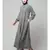 Navy Matt Nida Front open Hidden Placket Daily wear casual Abaya