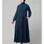 Rust Matt Nida Front open Hidden Placket Daily wear casual Abaya