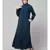Rust Matt Nida Front open Hidden Placket Daily wear casual Abaya