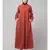 Olive Matt Nida Front open Hidden Placket Daily wear casual Abaya
