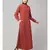 Olive Matt Nida Front open Hidden Placket Daily wear casual Abaya