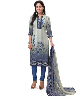 Multicolor floral print crepe salwar 2