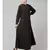 Navy Blue Matt Nida Front open Hidden Placket Daily wear casual Abaya