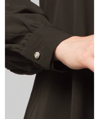 Navy Blue Matt Nida Front open Hidden Placket Daily wear casual Abaya 5