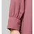 Mauve Pink Matt Nida Front open Band Colar & cuff Daily wear casual Abaya