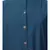 Teal Blue Matt Nida Front open Band Colar & cuff Daily wear casual Abaya