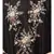 Black Premium Shine Nida front and sleeve resham embroidery Irani Kaftan