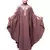 Mauve Pink Matt Nida Front to back & at hand opening Resham Embroidery Irani Kaftan