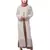 Lt. Pink/Skin Upper Georgette Inner Premium Sine Nida Two Layers Hand work Party Wear Abaya
