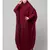 Maroon Matt Nida Head to toe long cuff ready to wear one pc hijab with Naqab