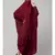 Maroon Matt Nida Head to toe long cuff ready to wear one pc hijab with Naqab