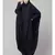 Navy Blue Matt Nida Head to toe long cuff ready to wear one pc hijab with Naqab