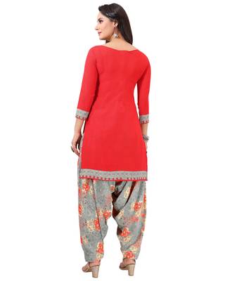Multicolor floral print crepe salwar 3