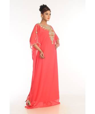 New Moroccan Arabic Islamic Party Wear Party Dress For Women 3