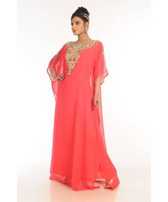 New Moroccan Arabic Islamic Party Wear Party Dress For Women 4
