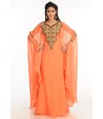 Modern Islamic Arabic Kaftan Dress For Weddin Gown Party Wear Dress