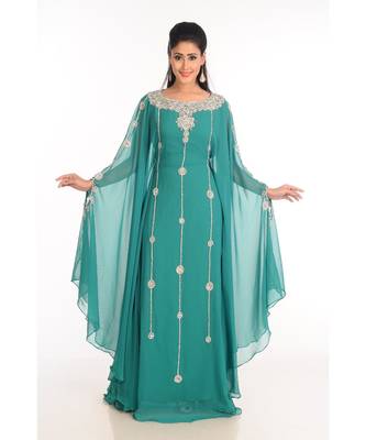 New Moroccan Arabic Islamic Party Wear Party Dress For Women 2